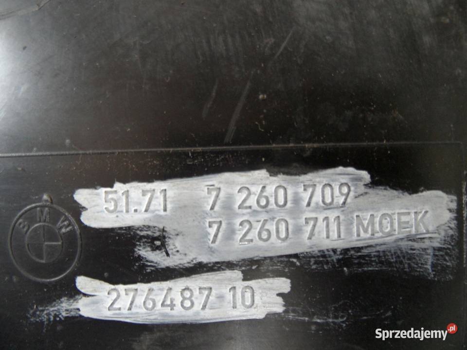 BMW F20 12r nadkole lewe przód 7260709 7260711 Nadkola świętokrzyskie