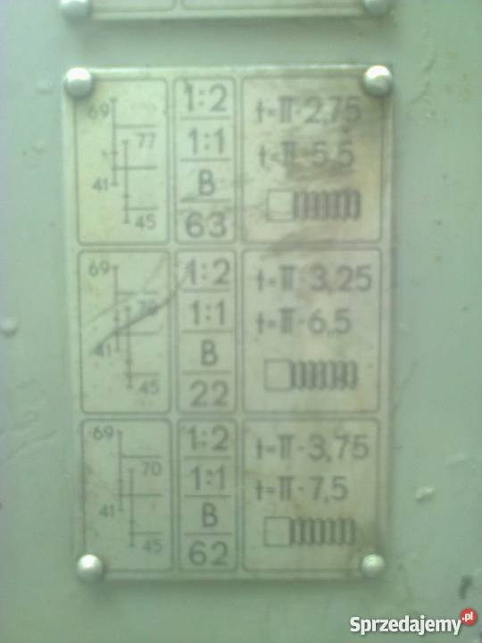 Tokarka TUM25B Żelechów