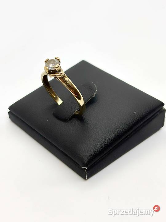 Złoty pierścionek pr 333 208g Rozmiar 16 warmińsko-mazurskie Elbląg