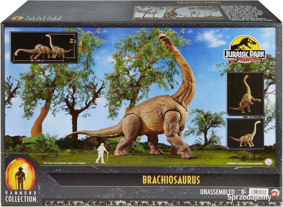 Wielka Figurka Dinozaur Brachiozaur Jurassic
