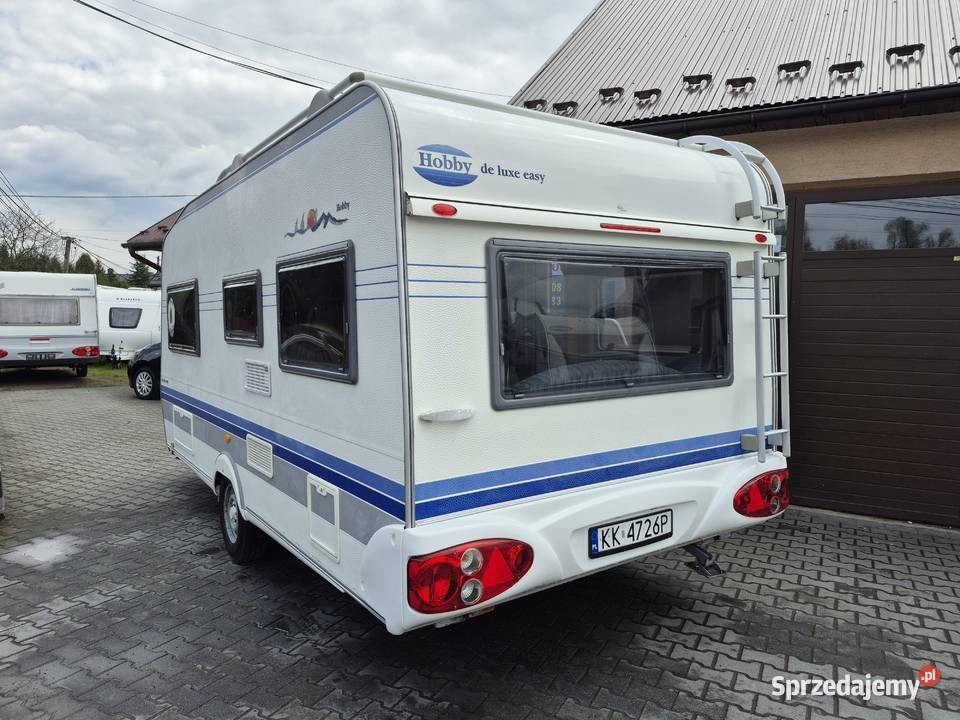 Przyczepa kempingowa Hobby De Luxe Easy 450 Kraków sprzedam
