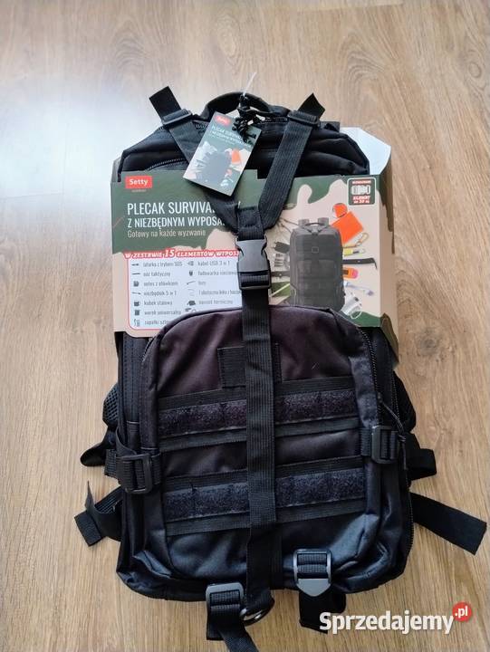 Plecak survivalowy z wyposażeniem Tarnowskie Góry