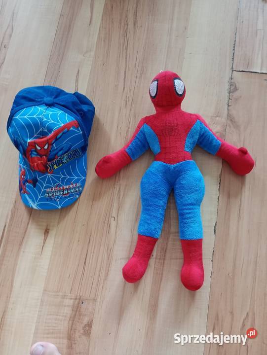 czapeczka czapka maskotka 40 Spider Man komplet Szczecin