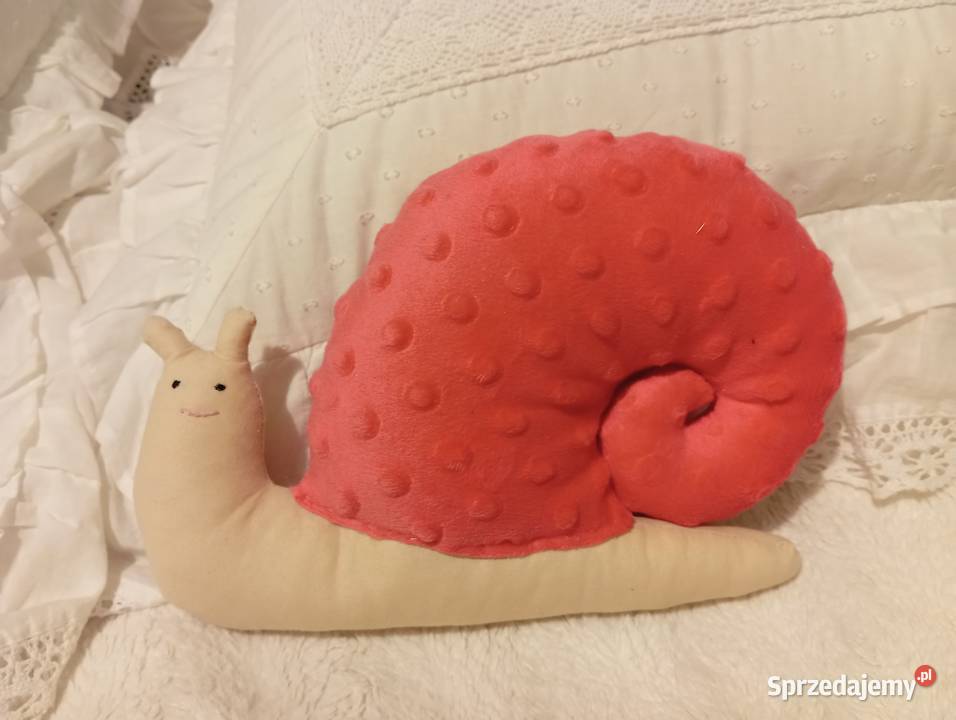 Ślimaki przytulanki handmade