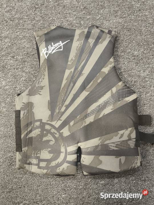 Kamizelka kapok vest BILLABONG pianka neoprenowa Warszawa