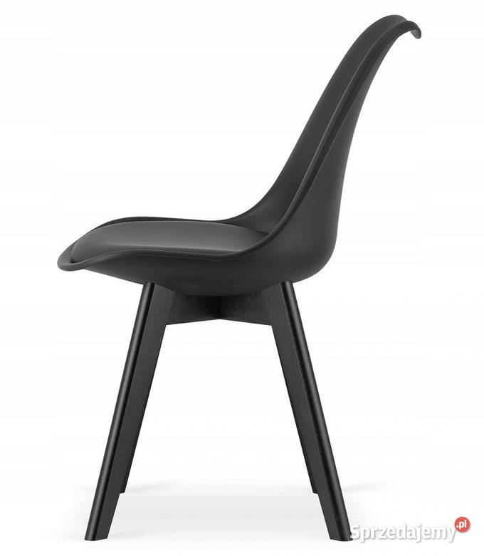 Krzesło CZARNE salon kuchnia jadalnia NOWOCZESNE Choroszcz