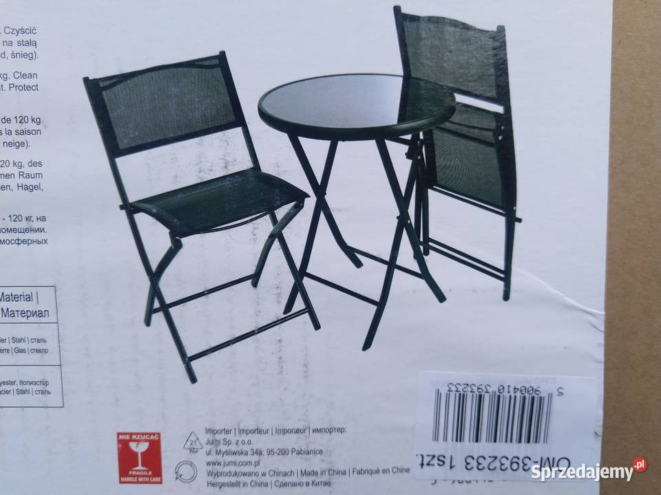 NAJTANIEJ Zestaw Mebli Balkonowych Tarasowych