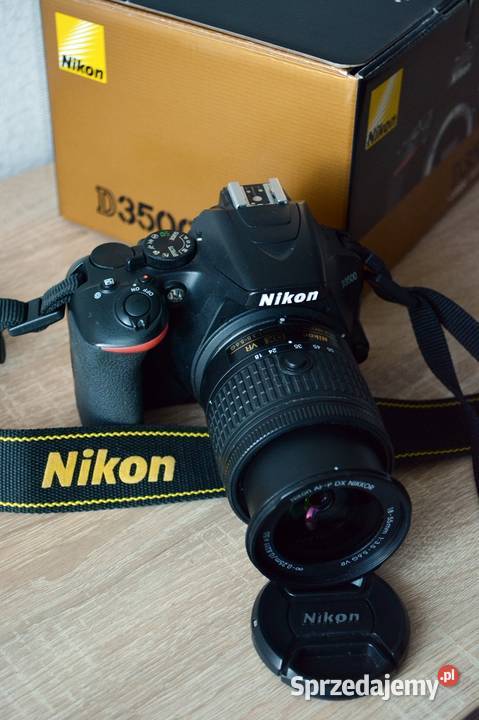 Lustrzanka Nikon D3500 24Mpx stan idealny Gliwice