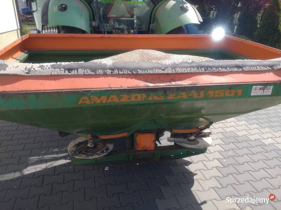 Rozsiewacz Amazone ZAU1501 nieuszkodzony Sieradz