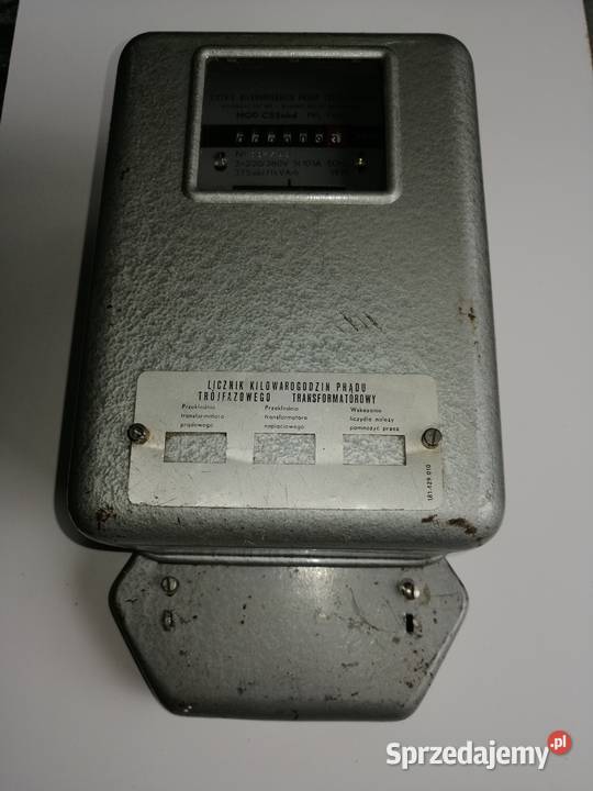 licznik energii elektrycznej trójfazowy PAFAL sprzedam