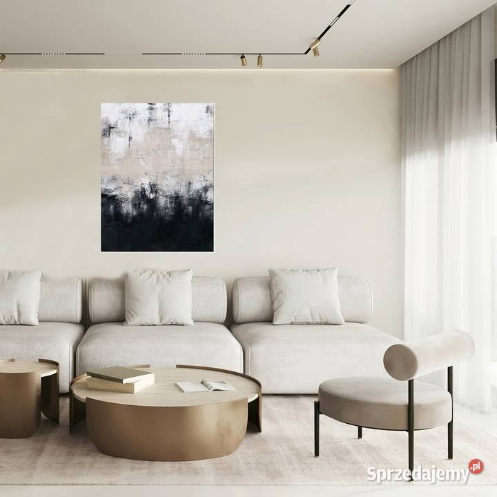 Aputi 2 nowoczesna abstrakcja abstrakcyjny obraz Malbork