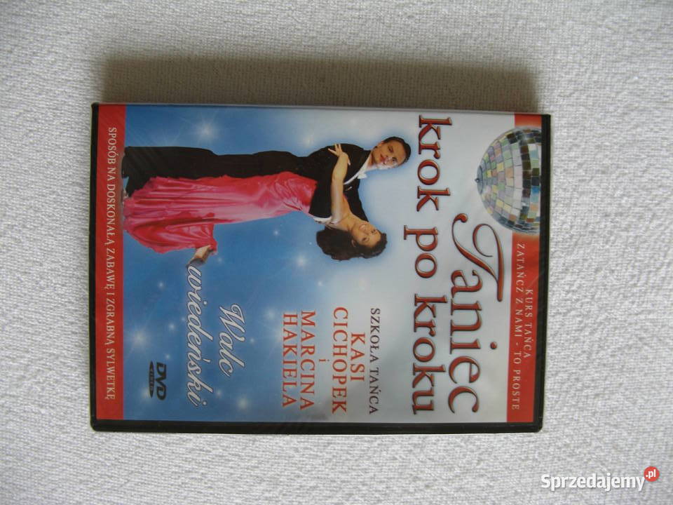 Taniec krok kroku Walc wiedeński DVD gazetka część kolekcji Filmy sprzedam
