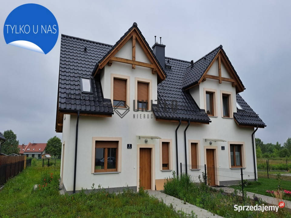 Bliźniak Wrocław Kowale z dużym ogrodem