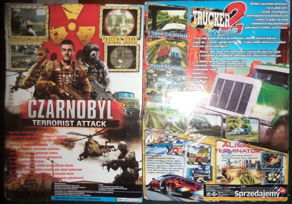 12 retro gry PC CD DVD BOX format A4 ZAFOLIOWANE podkarpackie