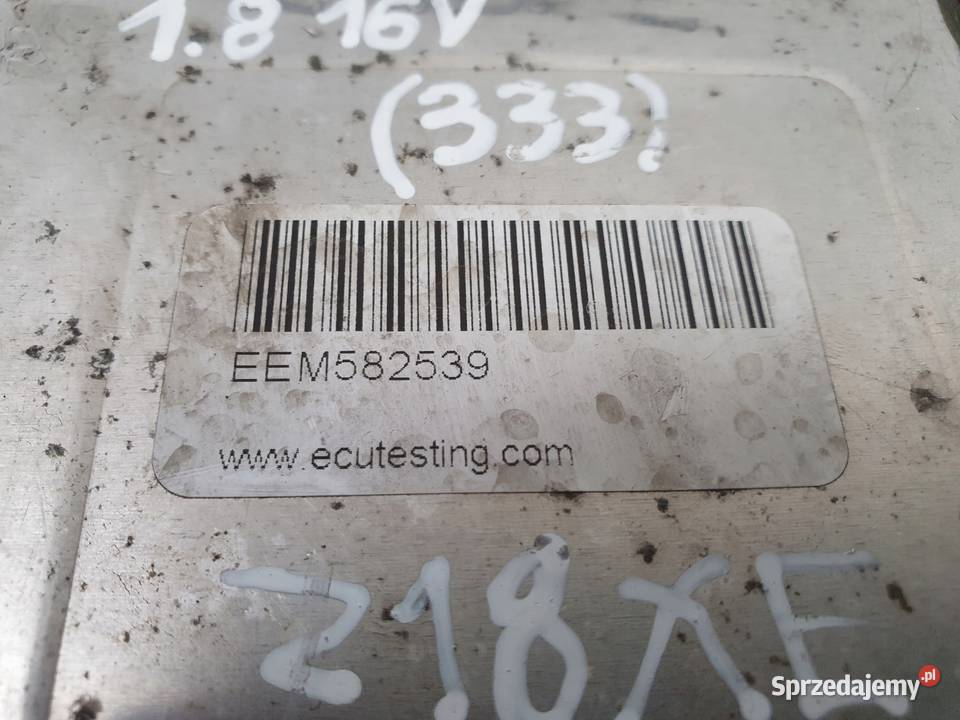 Opel Zafira A 18 16V STEROWNIK SILNIKA komputer Części samochodowe Rudka