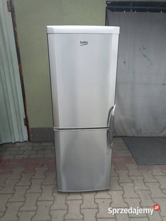 Lodówka srebrna 155 Pruszków
