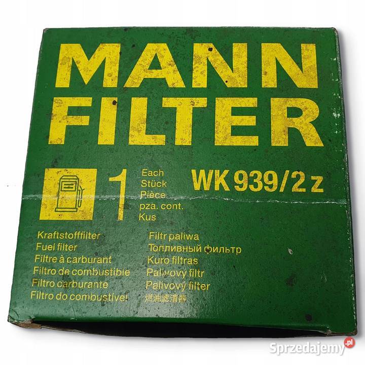 FILTR PALIWA PALIWOWY WK9392z MANNFILTER Volvo Części samochodowe Chełm