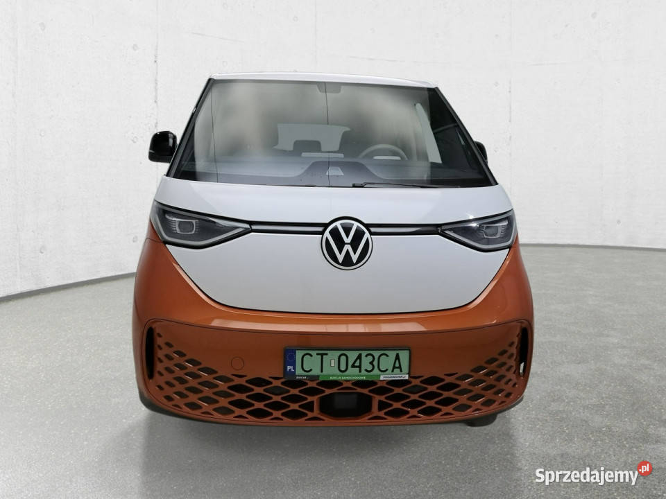 Volkswagen IDBuzz pomarańczowy dolnośląskie Komorniki
