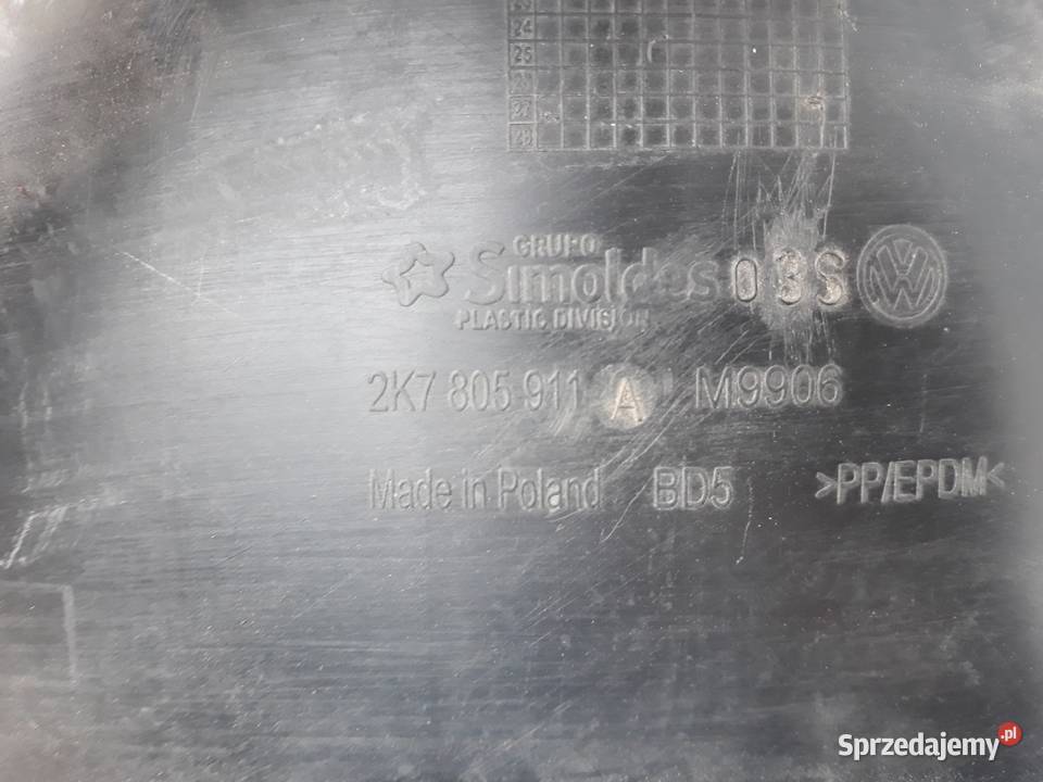 VW CADDY 2K7 20 NADKOLE LEWY PRZÓD LEWE PRZEDNIE wielkopolskie Międzychód sprzedam