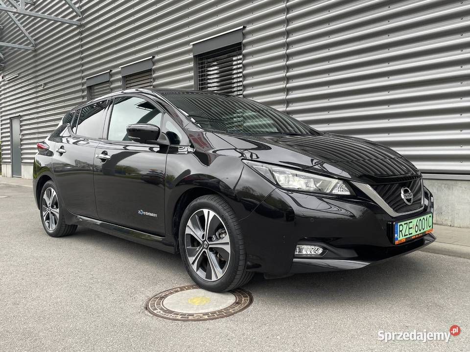Nissan Leaf 40kWh Elektryk 150 Tekna 44000 kamera cofania podkarpackie Rzeszów
