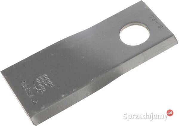 Nożyk kosiarki rotacyjnej lewy 126x47x4 mm