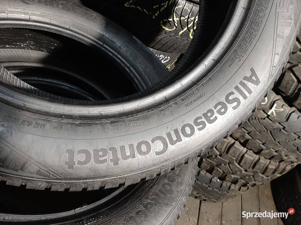 2x Opona UŻYWANA CAŁOROCZNA 23555R18 CONTINENTAL Zaścianki sprzedam
