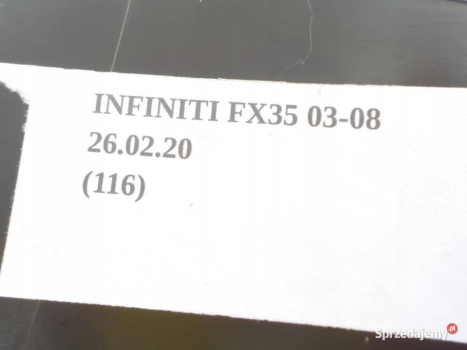 MODUŁ STEROWNIK INFINITI FX35 0308 Nowy Tomyśl