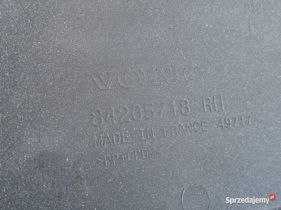 VOLVO FH5 POSZYCIE NAROŻNIK ZDERZAKA PRAWY BIAŁY Bieleń sprzedam