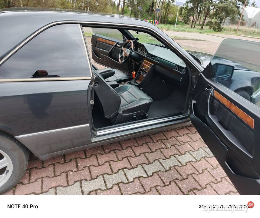 Mercedes 124 coupe 570km zachodniopomorskie