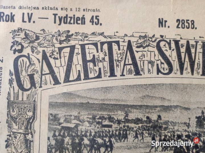 1935 gazeta świąteczna antyk unikat okaz Kielce