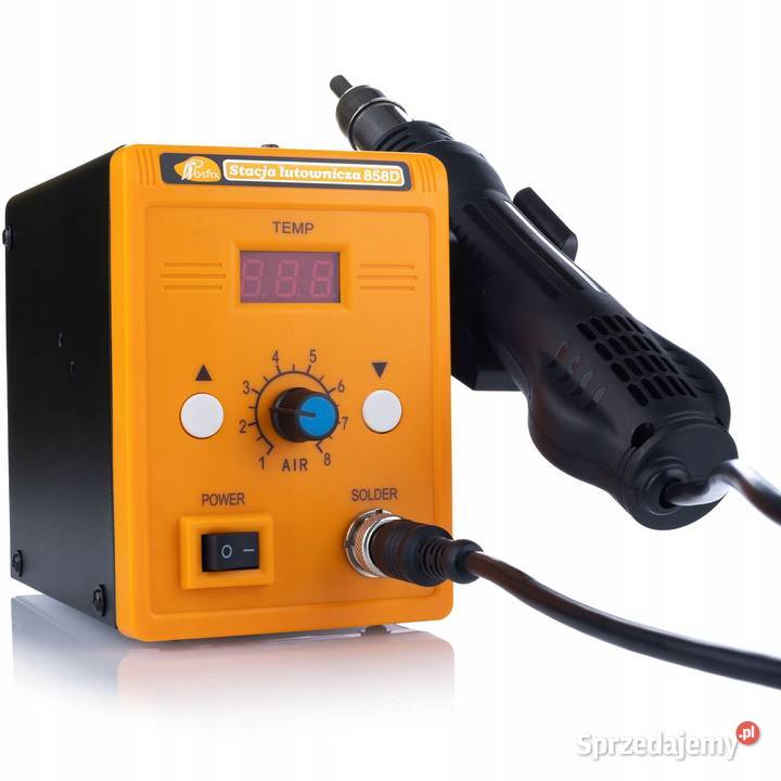 Stacja Lutownicza HotAir Rosfix 858D 700W 3 Ludźmierz