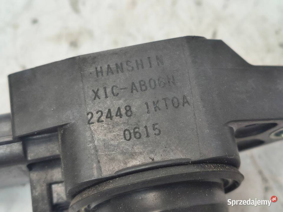CEWKA ZAPŁONOWA Nissan Qashqai 16 16V 224481KT0A Pozostałe Chełm