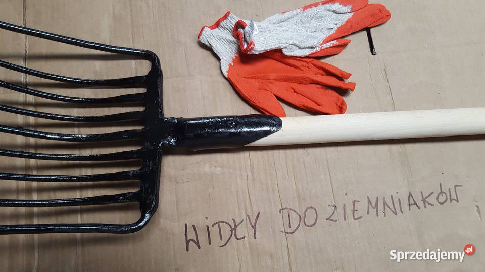 Widły do ziemniaków Polskiekute Oprawne Narzędzia ogrodnicze Rzeszotary