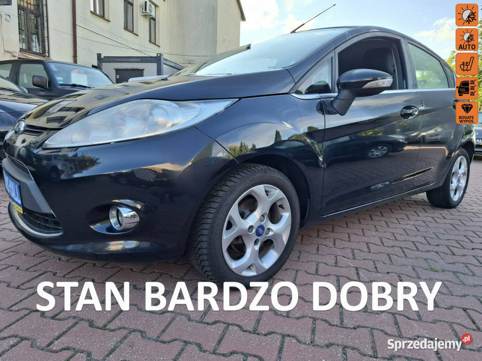 Ford Fiesta Benzyna Klimatronic Podgrzewane czarny Lublin