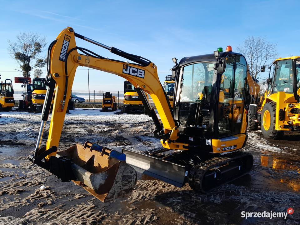 Koparka JCB 8026 2023R 8025 Cat Volvo Kubota