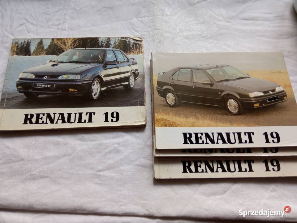 Instrukcja obsługi renault 19 Szczecin