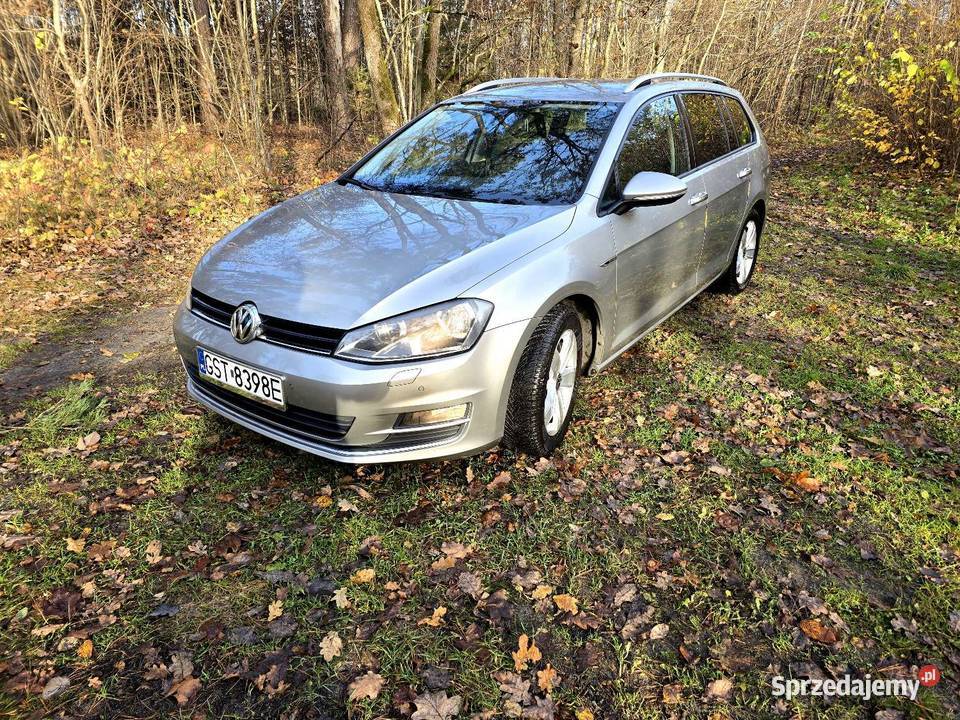 Piękny Volkswagen Golf VII 12TSI 110 Prywatnie wspomaganie kierownicy pomorskie sprzedam