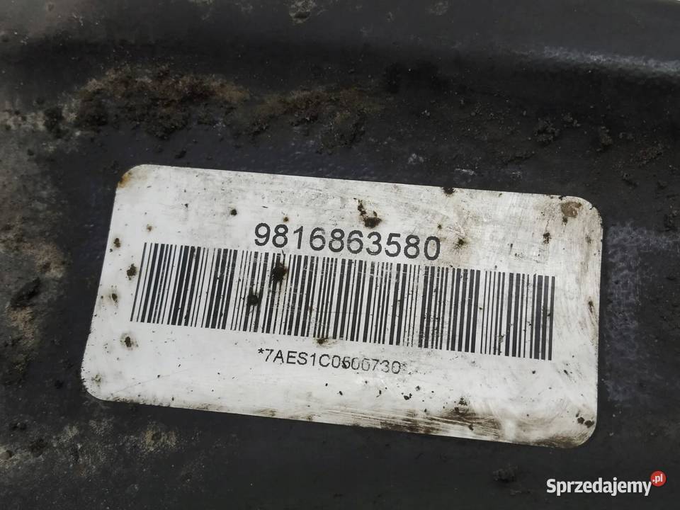 WAHACZ PRAWY PRZÓD 9816863580 Peugeot Expert III