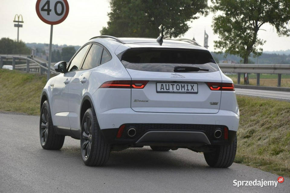 Jaguar EPace 20 D180 AWD panorama bezwypadkowy komputer pokładowy Sędziszów Małopolski sprzedam