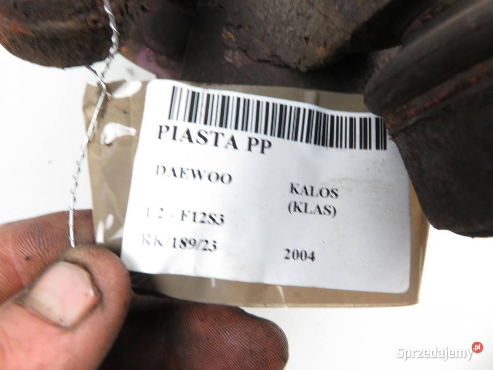 ZWROTNICA PIASTA PRZEDNIA PRAWA DAEWOO KALOS 12 osobowe