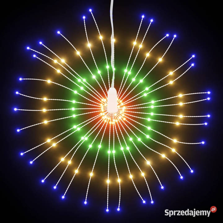 Ozdoby świąteczne ze 140 lampkami LED 4 kolorowe Warszawa sprzedam