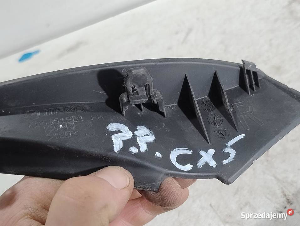 NAROŻNIK PODSZYBIA PRAWY MAZDA CX5 CX5 I KE wielkopolskie
