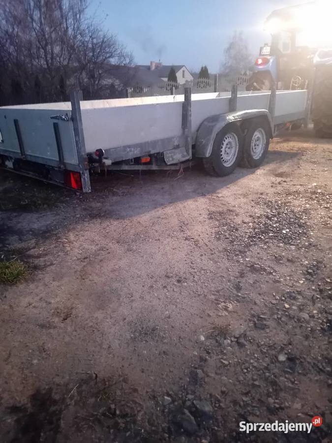 Przyczepa 2 osiowa zNiemiec 2500 chamulec burty Burtowe i plandeki Łagów