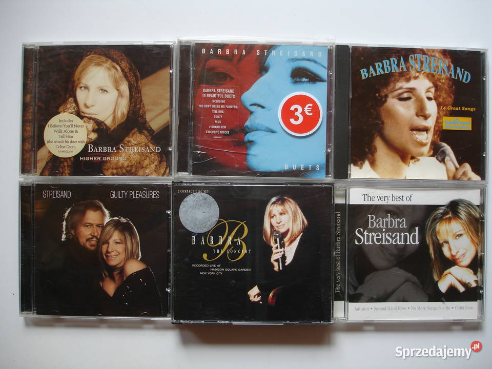 Barbra STREISAND płyty CD lubuskie
