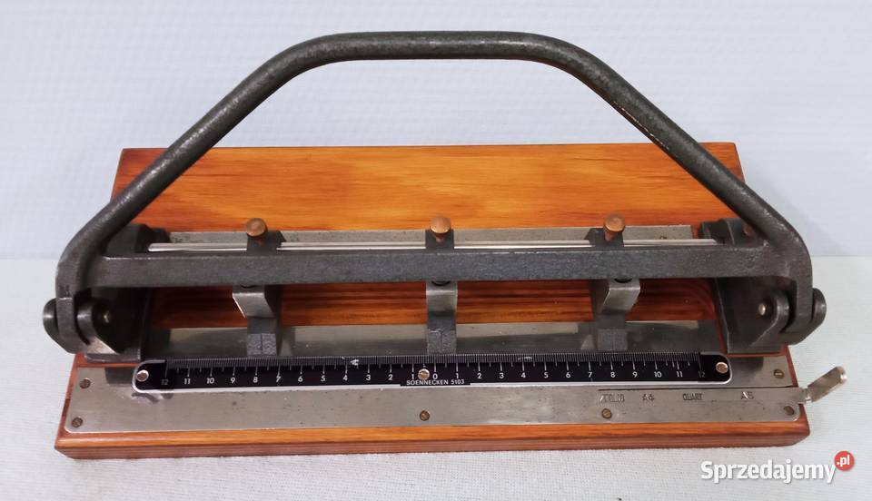Dziurkacz kancelaryjny Soennecken antyk śląskie Częstochowa sprzedam