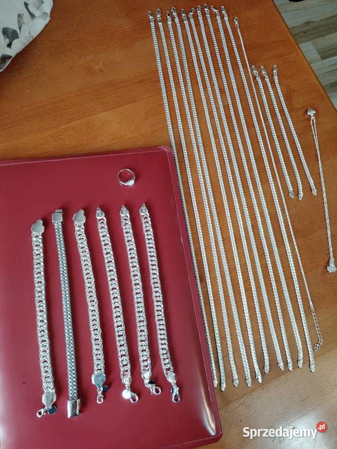 Sprzedam biżuterię likwidacja sklepusrebro Gdańsk sprzedam