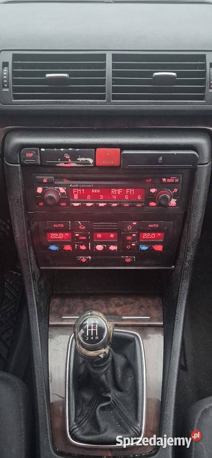 AUDI A4 B6 KOMBI 1900 TDIHAK radio dolnośląskie Głogów