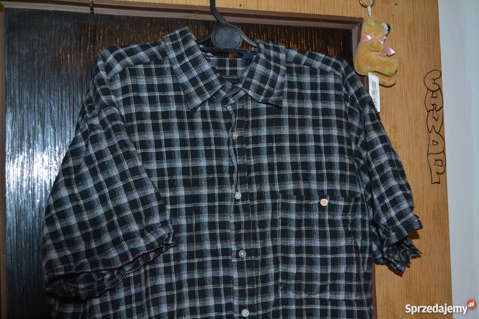 Koszula w kratę Krótki rękaw Ostrów Szlachecki