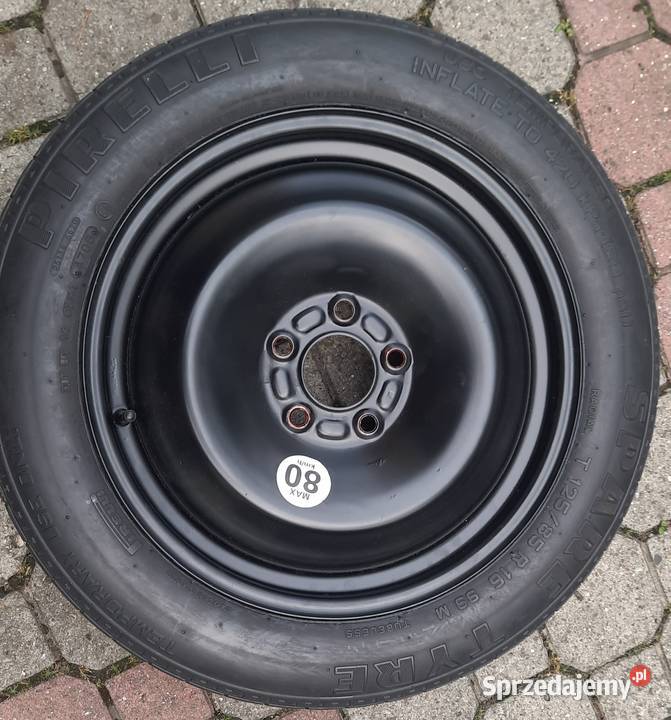 Koło dojazdowe dojazdówka volvo V60 16 5x108