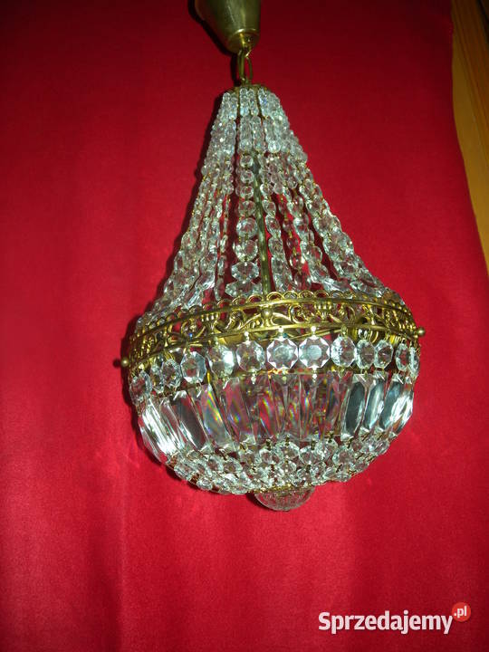 Żyrandol kryształowy Maria Theresa gruszka Katowice